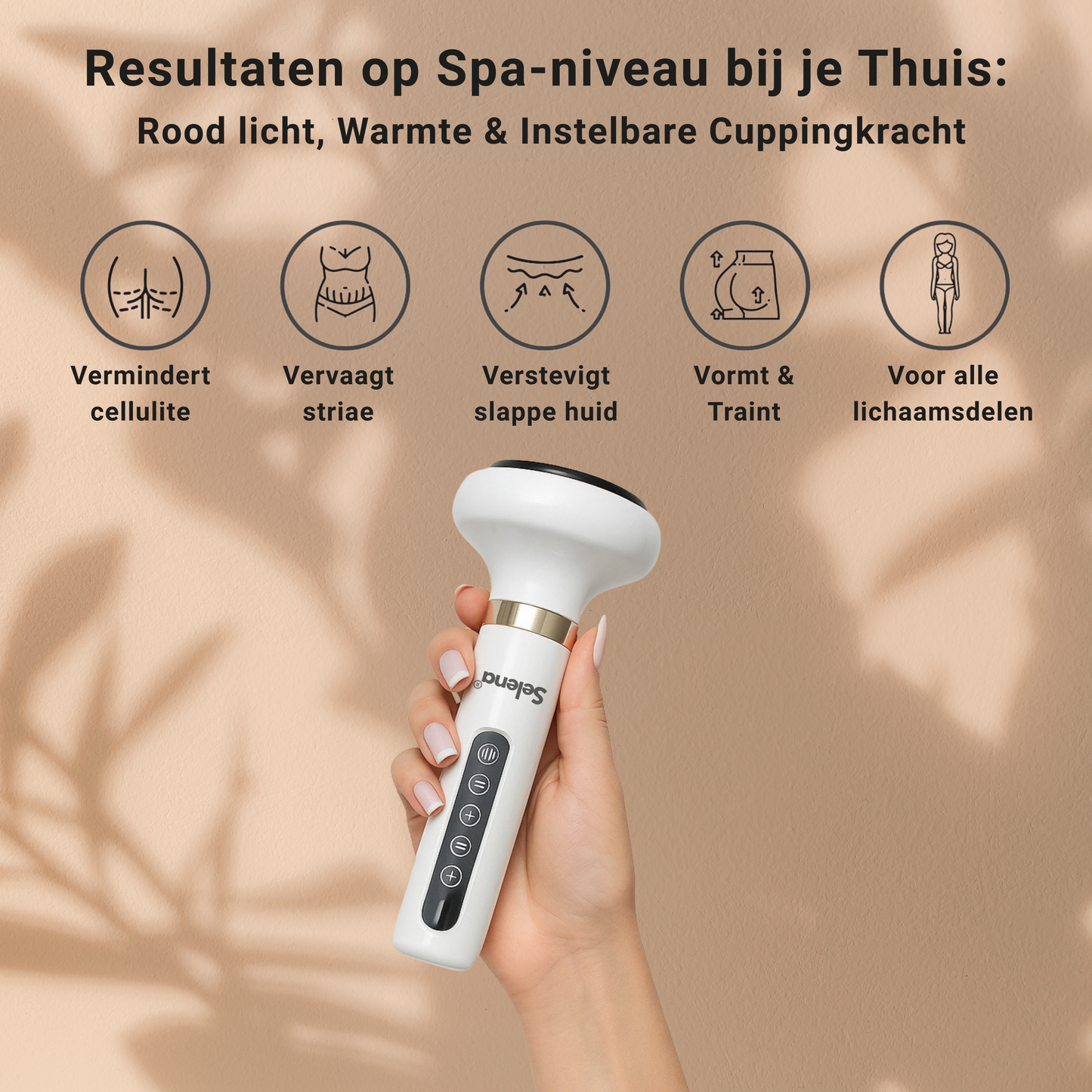 Selena® – Anti-Cellulite Massager voor Gladde Huid